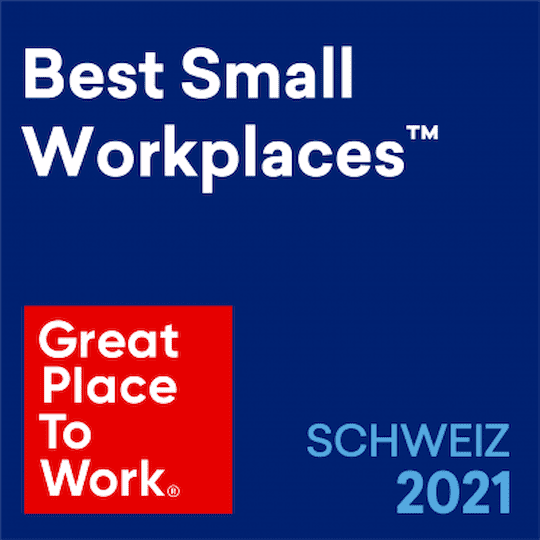 Small Best Workplaces™ Schweiz 2021