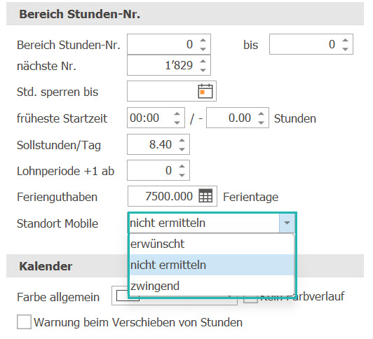 Time_Einst Px5_Standort