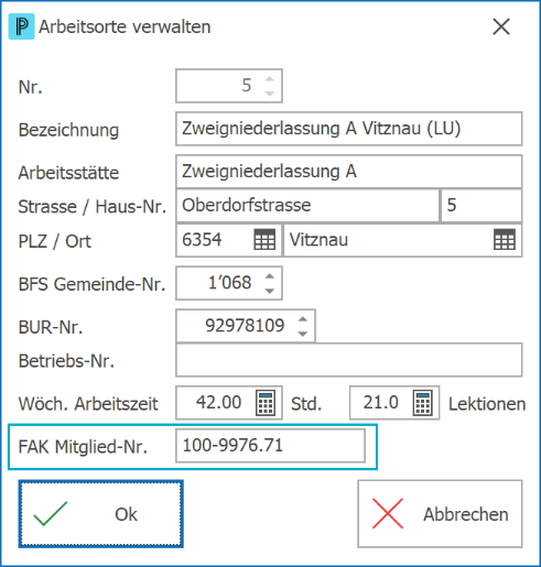 Arbeitsorte_verwalten_FAK-MitgliedNr_ND