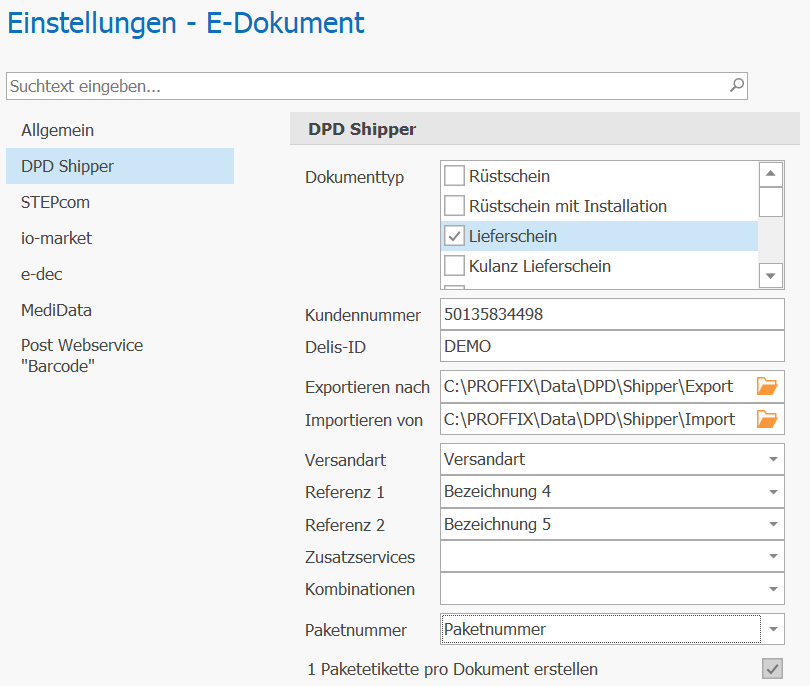 E-Dok_DPDShipper_Einstellungen_ND