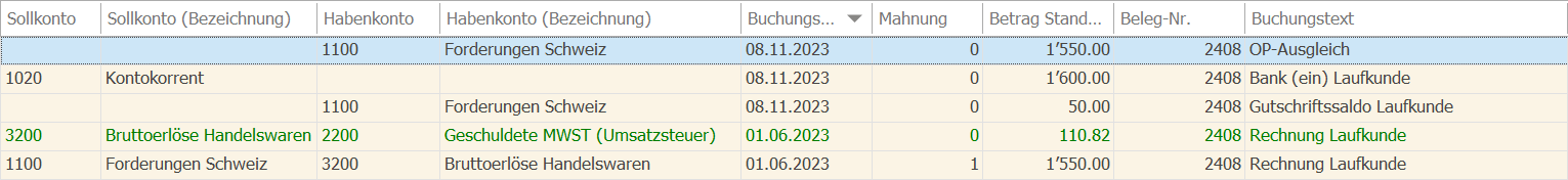 Deb_Gutschriftssaldo_Mahnstufe nicht übernehmen_Buchung_ND