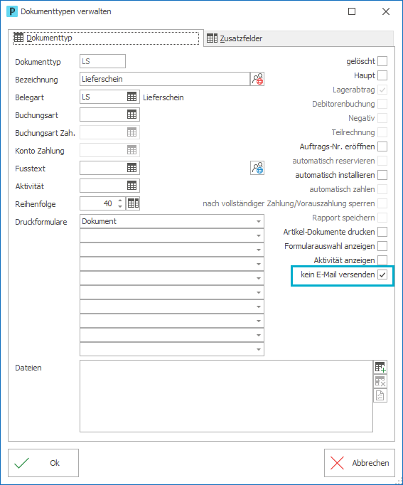 Auf_DokType_Kein Mail senden ND