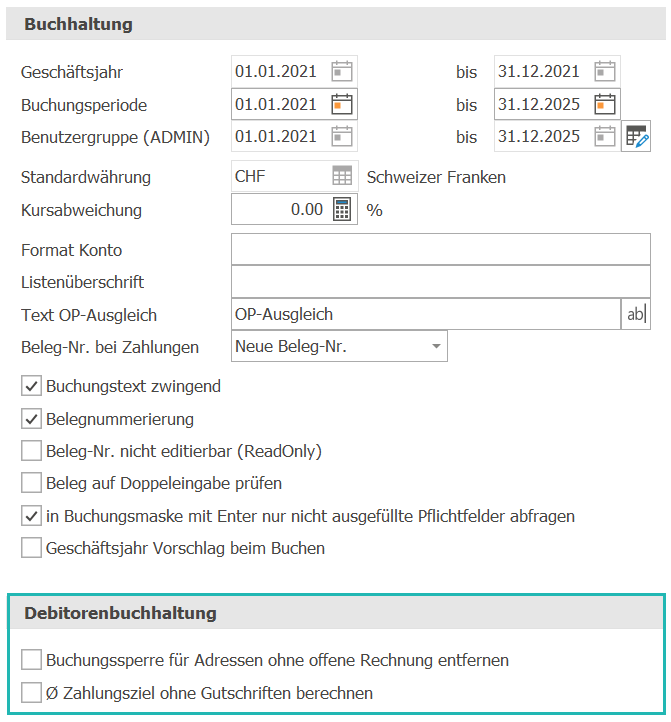 Debitorenbuchhaltung