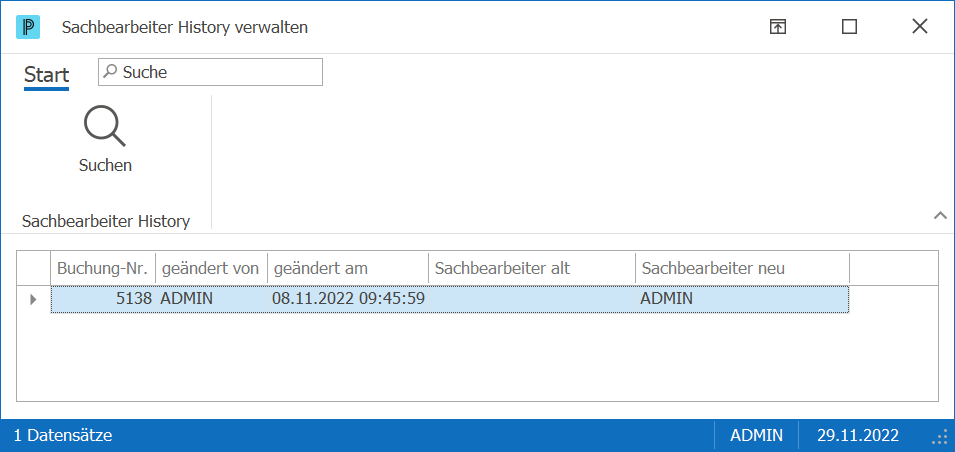 Kred_Ablehnen_Belegfreigabe zur Vergütung_History Sachbearbeiter_ND