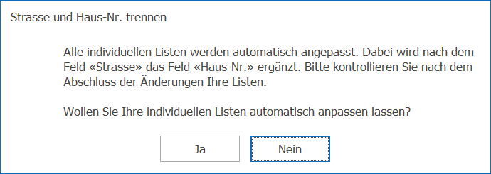 Adresse_Pflege_Strasse_Hausnr_hinweis Liste anpassen ND