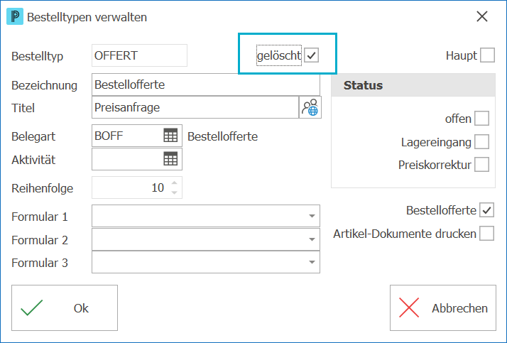Einkaufsverwaltung_Bestelltypen verwalten_gelöscht_ND