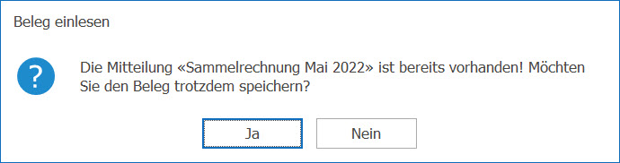 Scan_Mitteilung Doppeleingabe_Hinweis