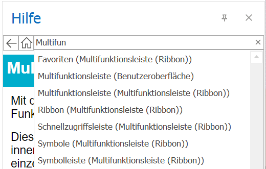 Dock-Fenster-Hilfe-Suchen
