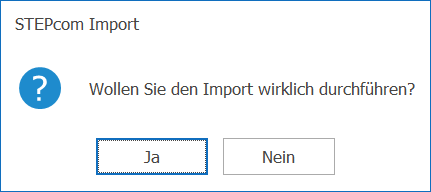 Edok_STEPcomImportFrage