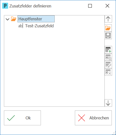 DB_Zusatzfelder definieren_CRM Briefe