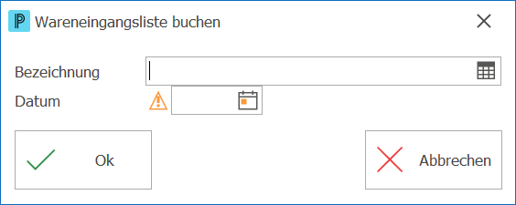 Ein_Smarte Aufgabe_Wareneingangsliste buchen