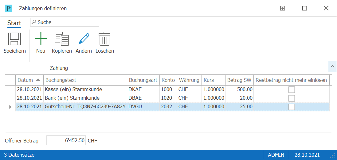 auf_Zahlung erstellen