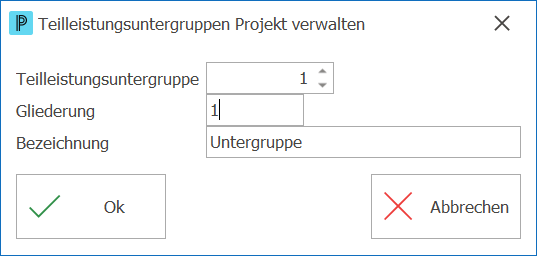 Leistung_Teilleistungen_Teilleistungsuntergruppen verwalten