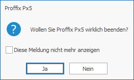Msg Beenden