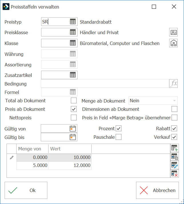 Preis_Preisstaffeln verwalten