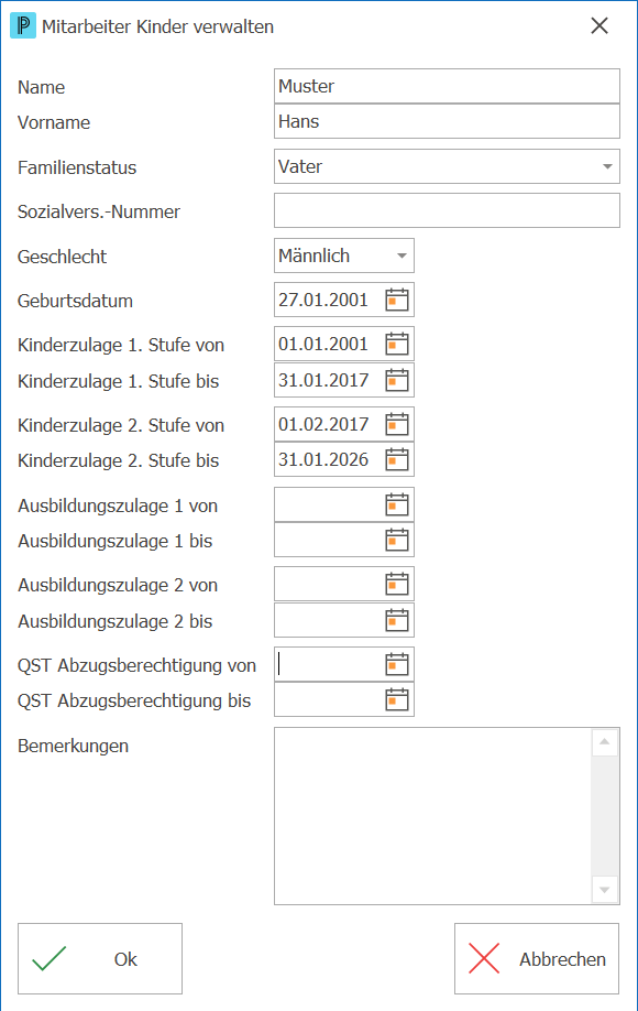 Lohn_Mitarbeiter Kinder