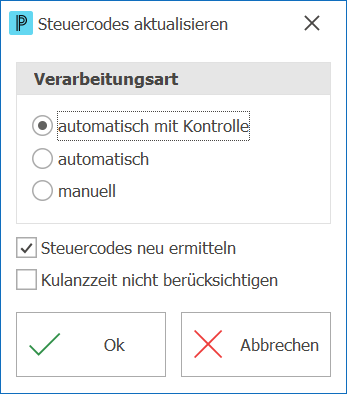 auf_Steuercodes aktualisieren