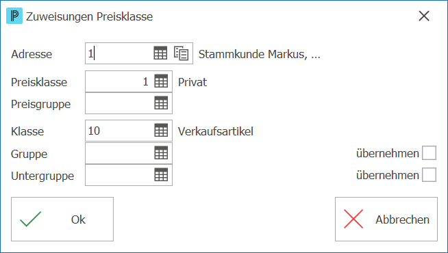 Preis_Extra_Zuweisungen Preisklasse
