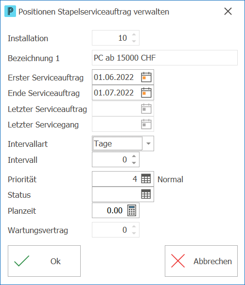 Service_Serviceauftrag_Stapelserviceaufträge_Positionen verwalten
