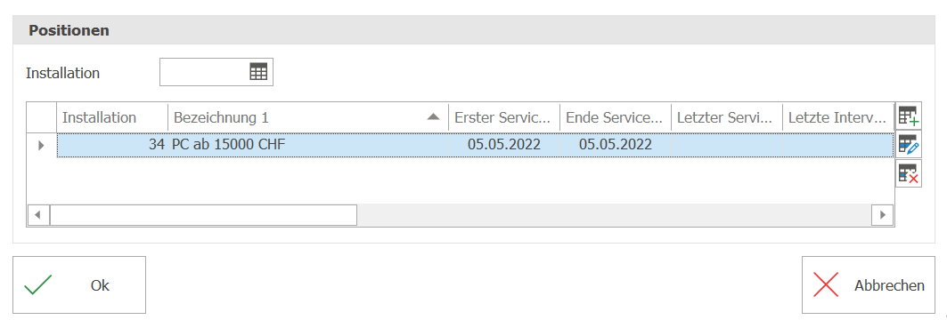 Service_Serviceauftrag_Stapelserviceaufträge_Positionen