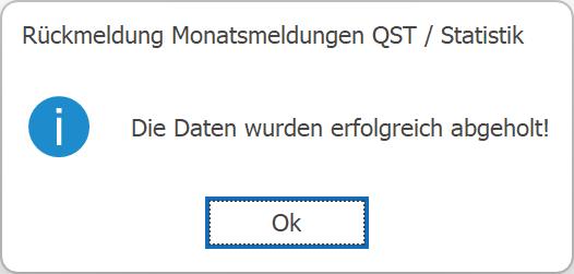 QST ELM Rueckmeldung Msg