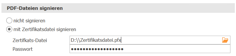 Div_Zugferd_PDF Signieren