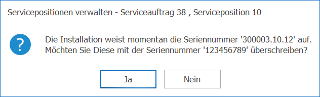 Service_Serviceauftrag_Neuer Auftrag mit Schnellerfassung_Rahmennummer