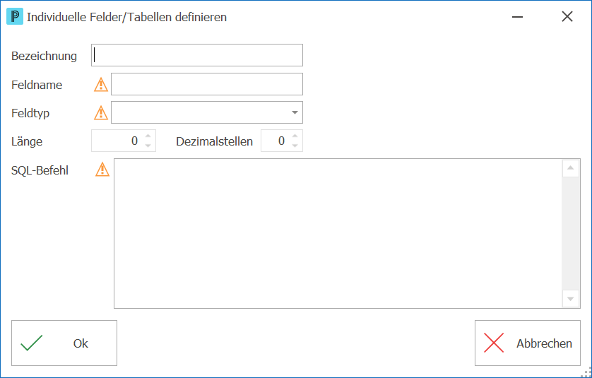 CRM_Ansicht_Adress Information_individuelle Felder definieren