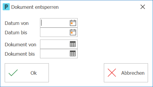 Edok_MediData_Dokument entsperren