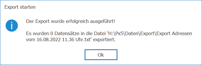 Exp_Export starten_Hinweis
