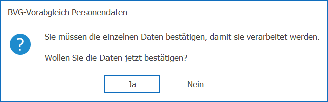 Lohn_ELM_BVG_Vorabgleich Personendaten_Hinweis Daten bestätigen