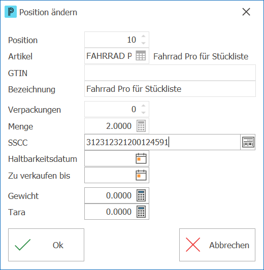 Edok_SSCC-Nummer_Position ändern