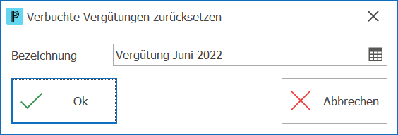 kre_Vergütung zurücksetzen