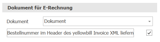 Div_E-Rechnung Dokument