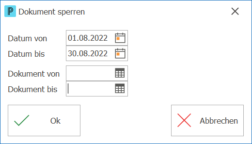 Edok_MediData_Dokument sperren