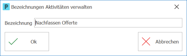 CRM_Bezeichnungen Aktivitäten verwalten