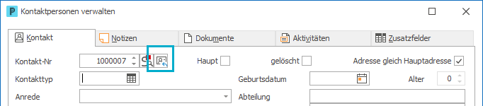 Import vcf auf Kontakt
