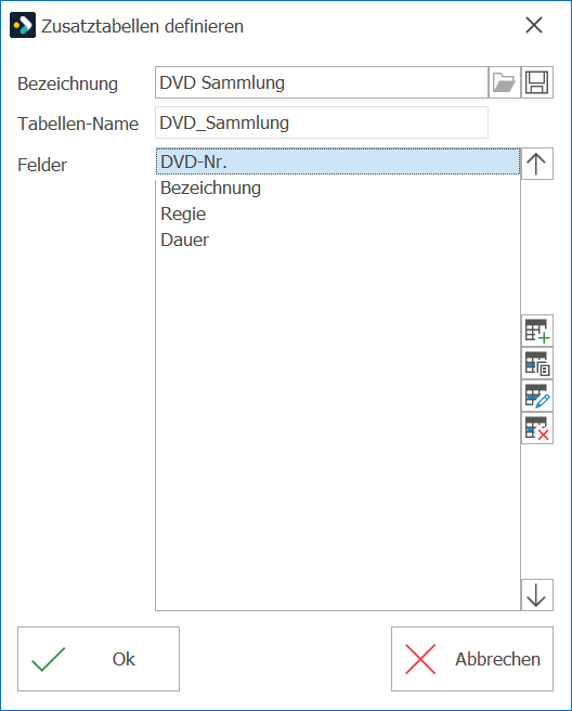 DB_Zusatztabellen_Zusatztabellen definieren