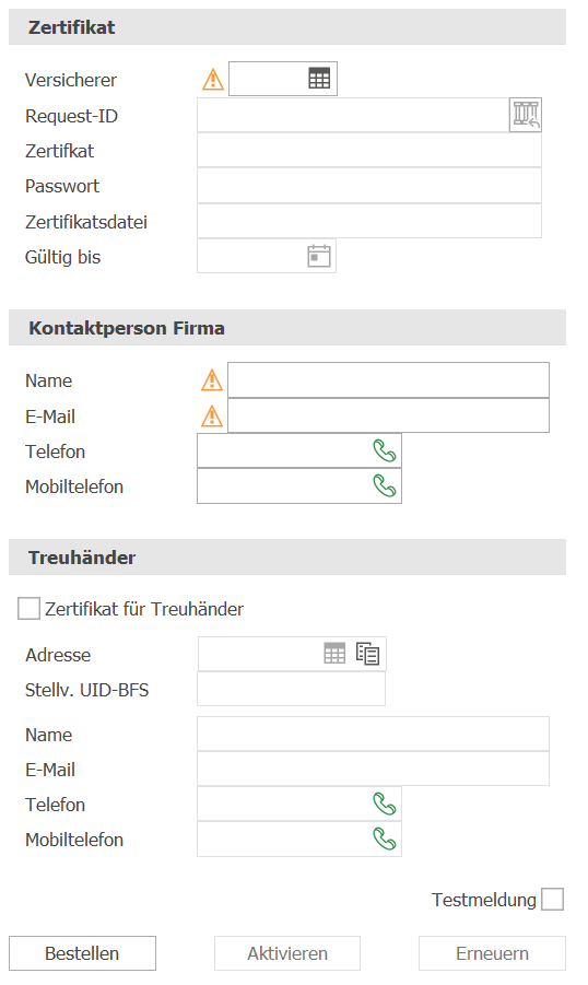 Lohn_SUA-Zertifikat bestellen
