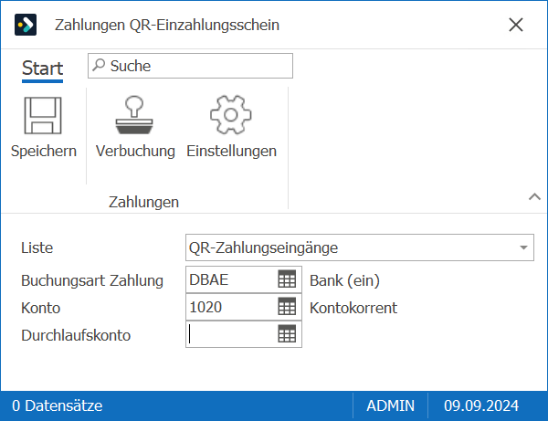 Fib_E-Banking_Kontobewegungen bearbeiten_QR verbuchen
