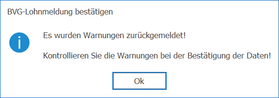 Lohn_ELM_BVG_Lohnmeldung_Bestätigen_Warnungen zurückgemeldet