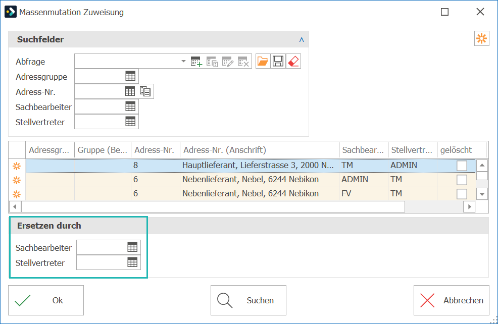 Kred_Ablehnen_Massenmutation durchführen
