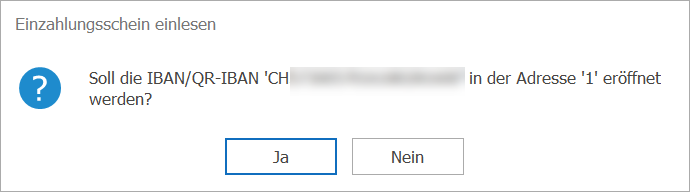 Kre_Einzahlungsschein einlesen_Adresse EZ