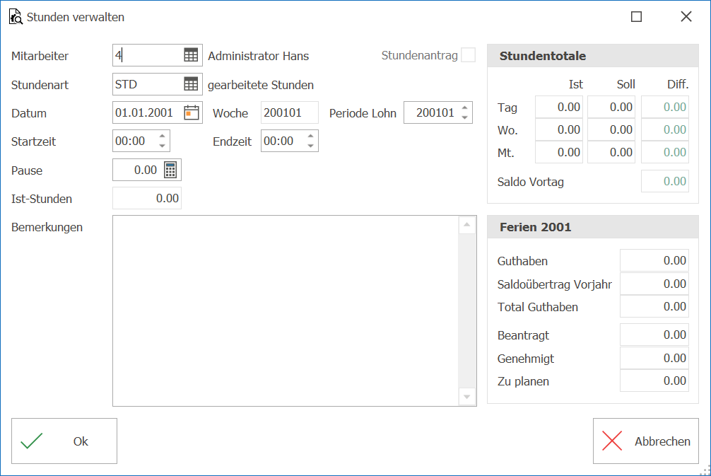 Zeit_Kalender_Stunden_Neu erfassen