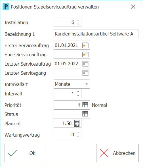 Service_Serviceauftrag_Stapelserviceaufträge_Positionen ändern