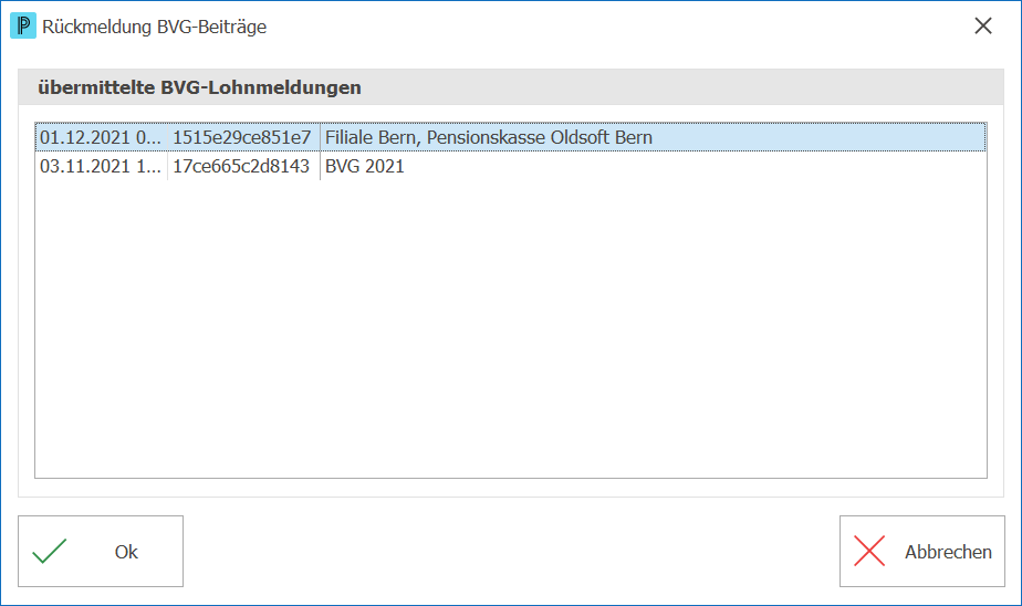 Lohn_ELM_BVG_Rückmeldung Beiträge