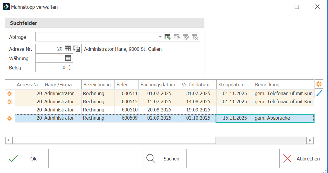 deb_mahnstopp verwalten mit Stoppdatum2