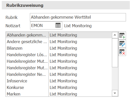 Adr_Lixt_Monitoring Rubrikzuweisung