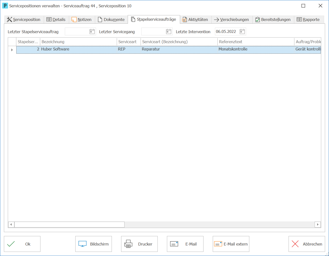 Service_Serviceposition_Stapelserviceaufträge