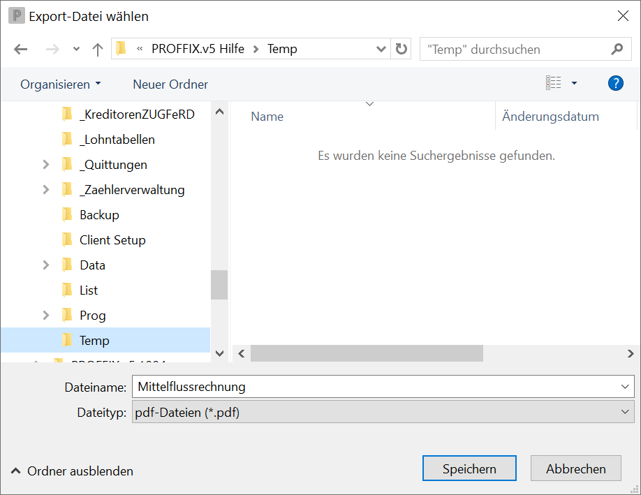 Listendesigner_Exportieren_Datei wählen